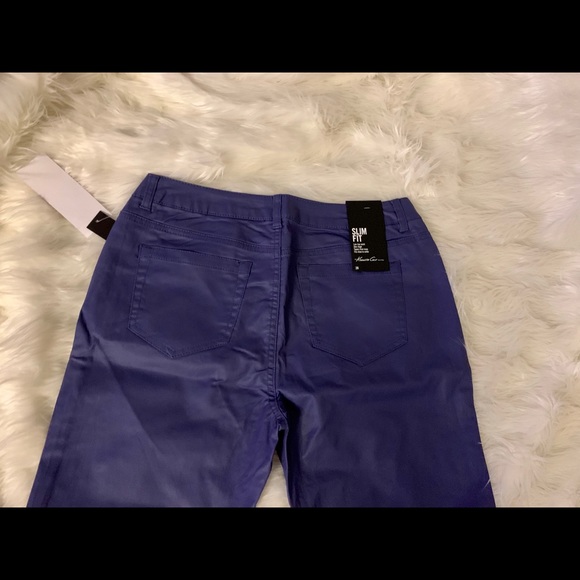 NWT Kenneth Cole Slim Fit Wax Coated Jean - Picture 4 of 5